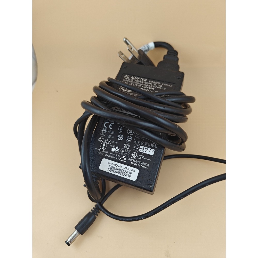 TPV ADPC1945 AC Adapter 19V 2.37A Power Supply Charger Replacement Cord